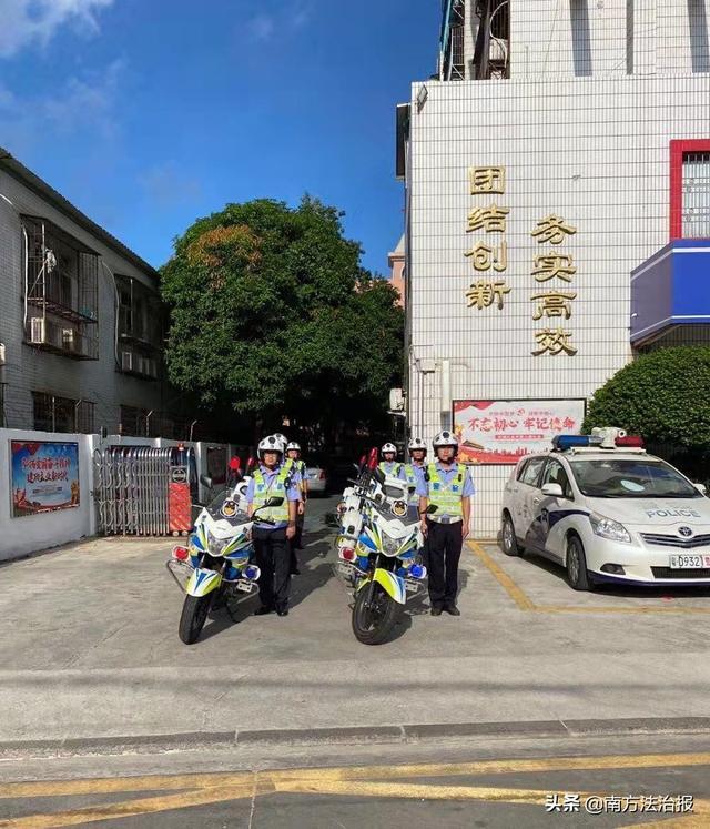 广东汕头交警警用摩托车巡逻新举措来了(组图)